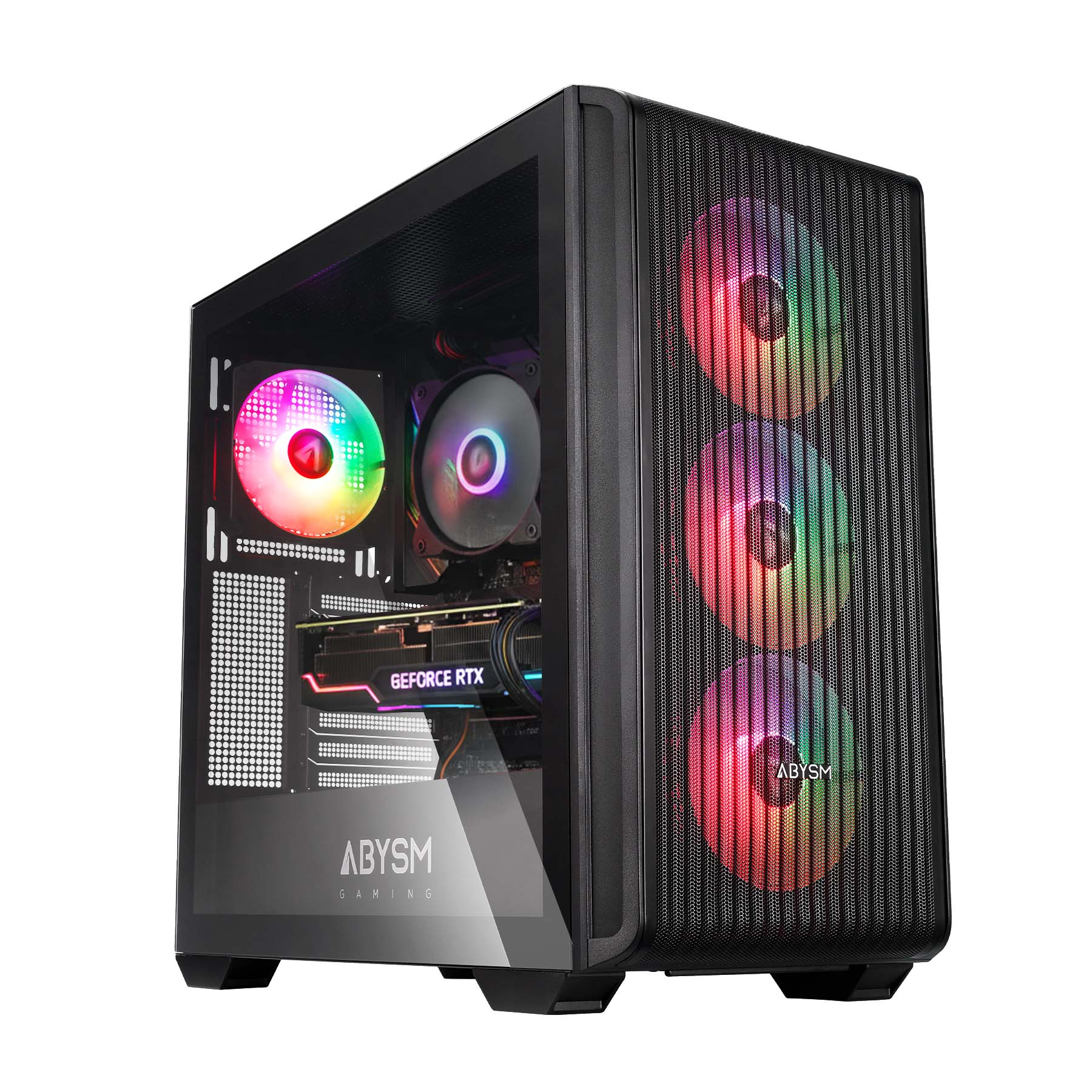 ABYSM Caja ATX Danube KAMP BX300 Negro