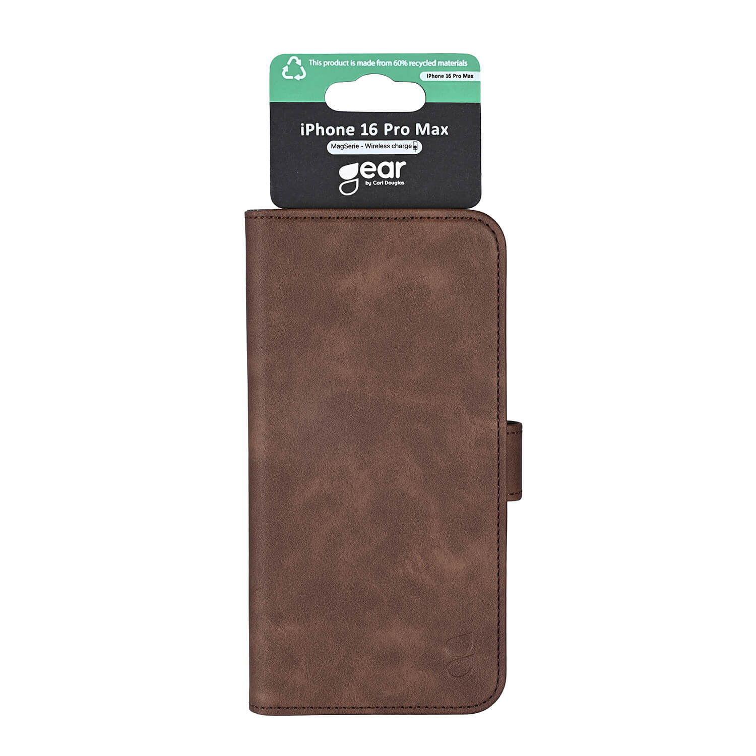 Gear Wallet Case 3 Card Slots Magseries Brown - iPhone 16 Pro Max – image 2