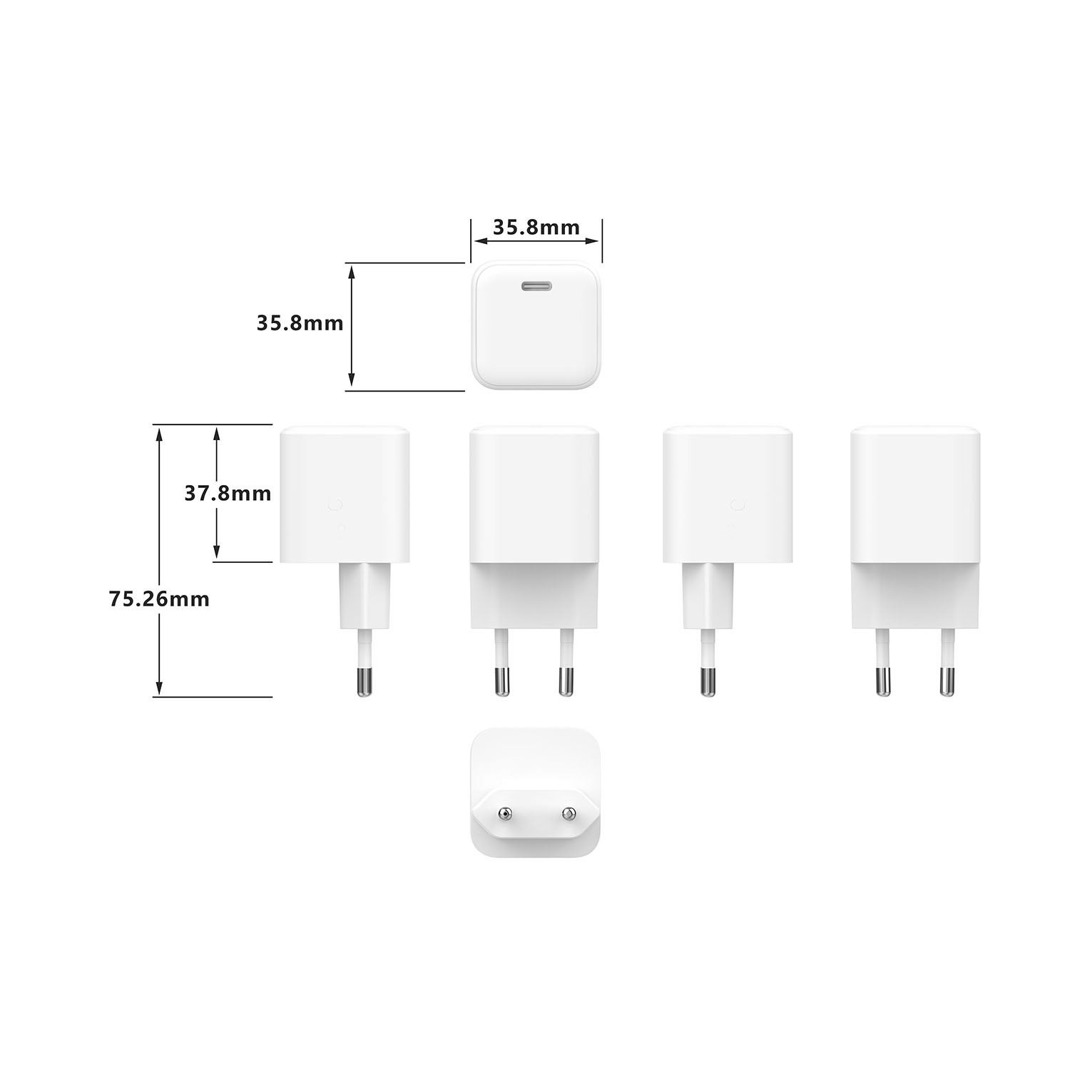 Gear Charger 220V 1xUSB-C PD/PPS 45W GaN White – image 8