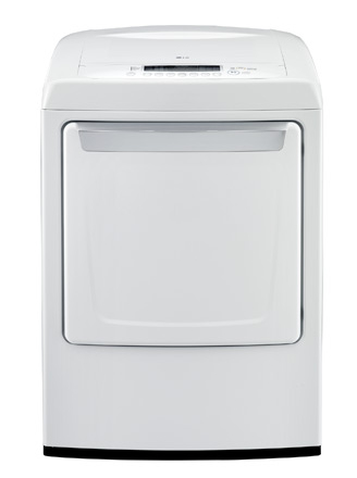 LG DLE1101W tumble dryer Freestanding Front-load White – image 1