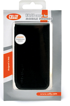 Celly FACE89 mobile phone case Flip case Black – image 2