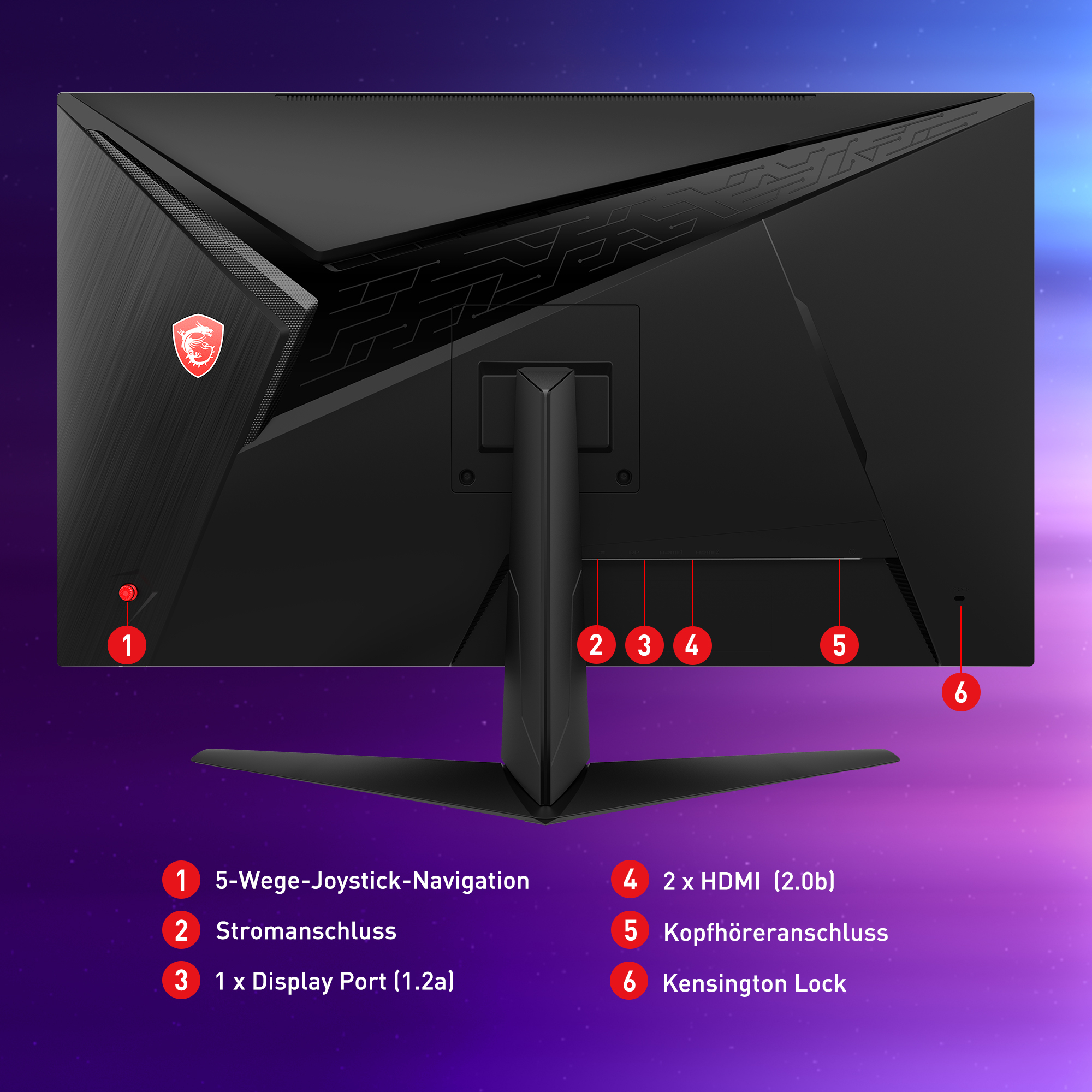 MSI G281UVDE computer monitor – image 6