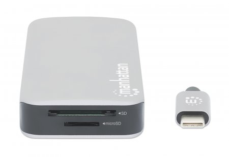 Manhattan USB-C Dock/Hub with Card Reader, Ports (x6): Ethernet, HDMI, USB-A (x3) and USB-C, With Power Delivery (100W) to USB-C Port (Note additional USB-C wal – image 5
