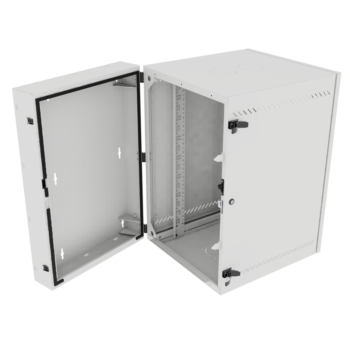Vertiv VR Rack GL36WMCMM-W-SH-00-00 rack cabinet 19U Wall mounted rack White – image 3