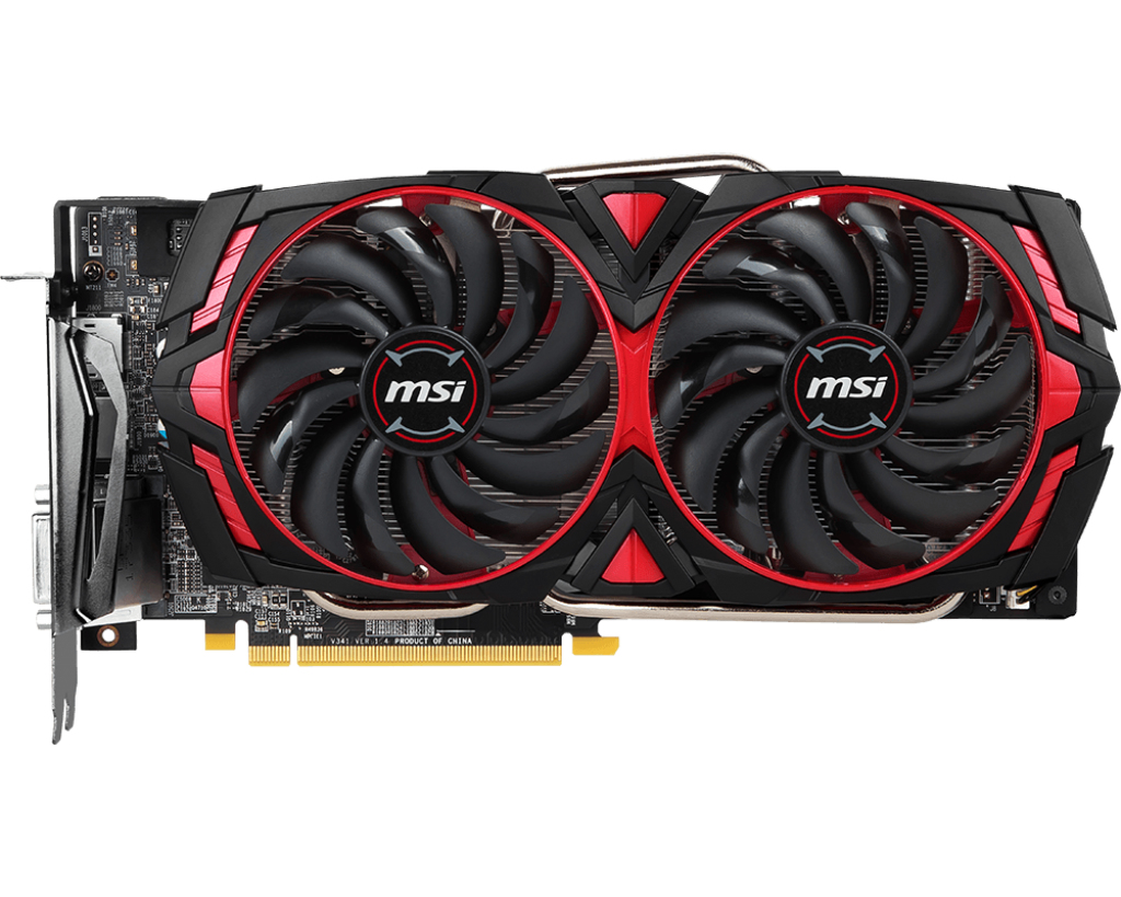 MSI RX 580 ARMOR MK2 8G OC – image 1