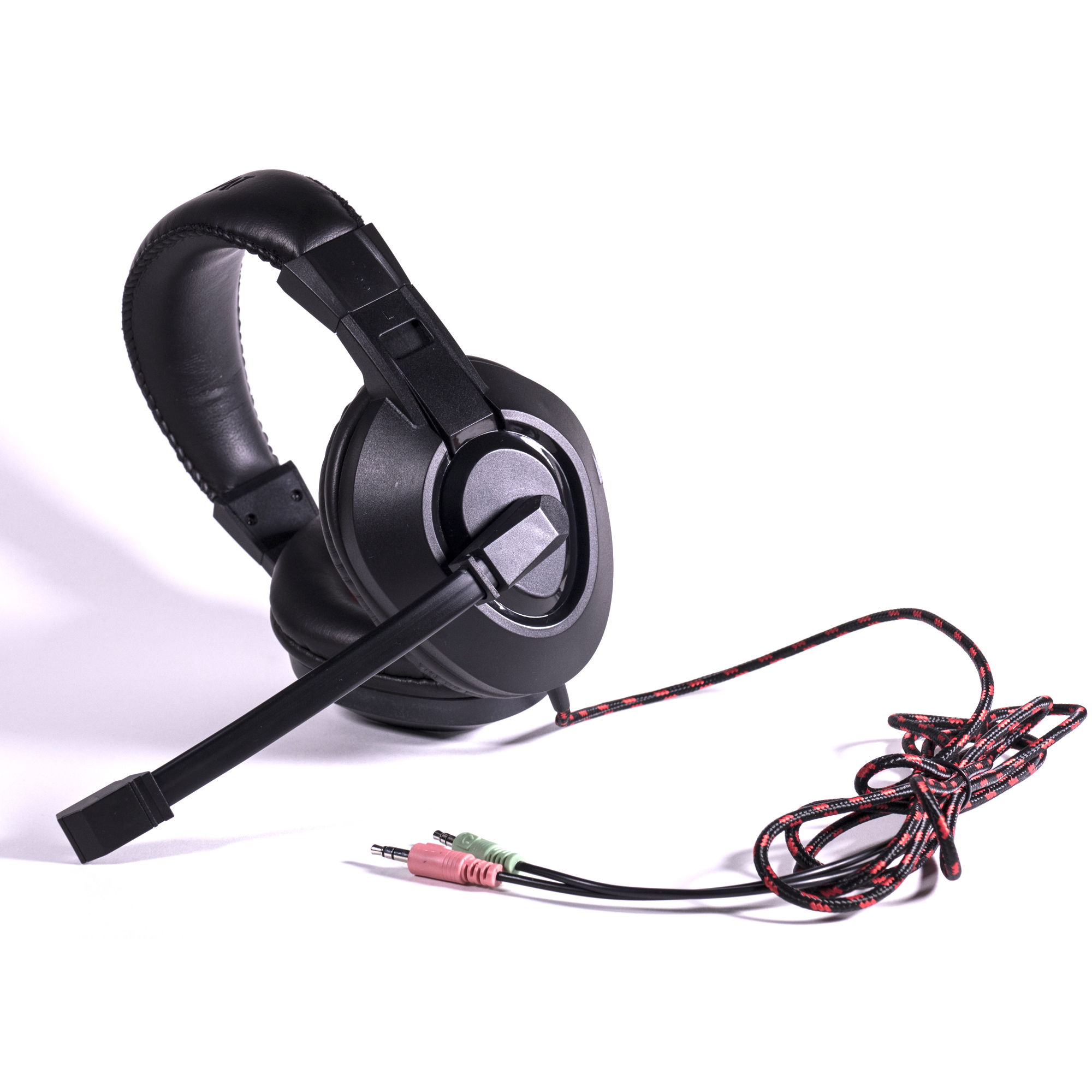 Mars Gaming MH217 headphones/headset Wired Head-band Black, Red – image 3