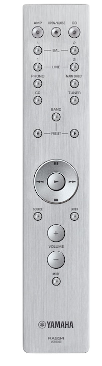 Yamaha AS3200SIPB audio amplifier 2.0 channels Home Silver – image 5