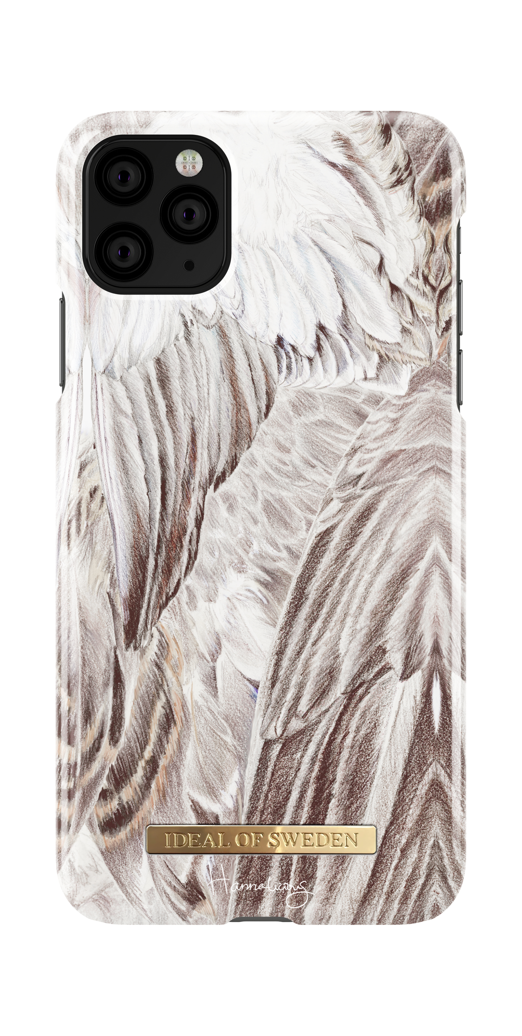iDeal of Sweden Printed Case Hannalics iPhone 11PM/XSM Flamboyant Feathers – image 1