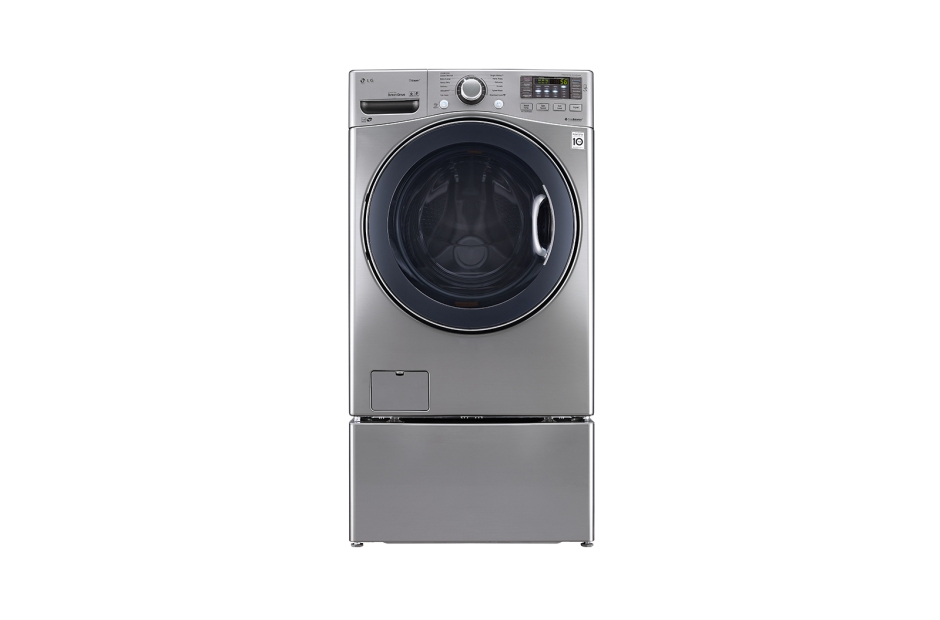 LG F2718RVTV washer dryer Freestanding Front-load Silver – image 2