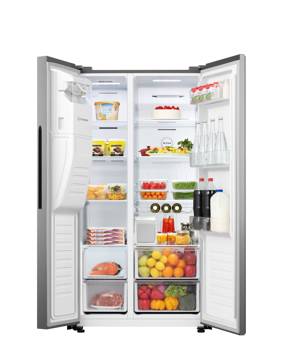 Hisense RS650N4AC1 side-by-side refrigerator Freestanding – image 2