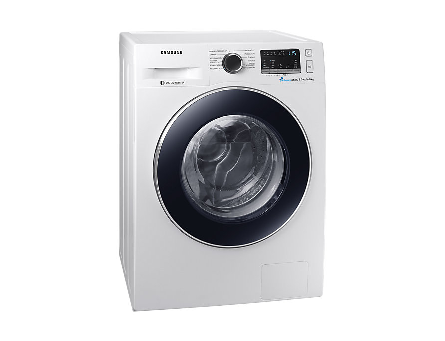 Samsung WD8AM4433JW washer dryer Freestanding Front-load White – image 5