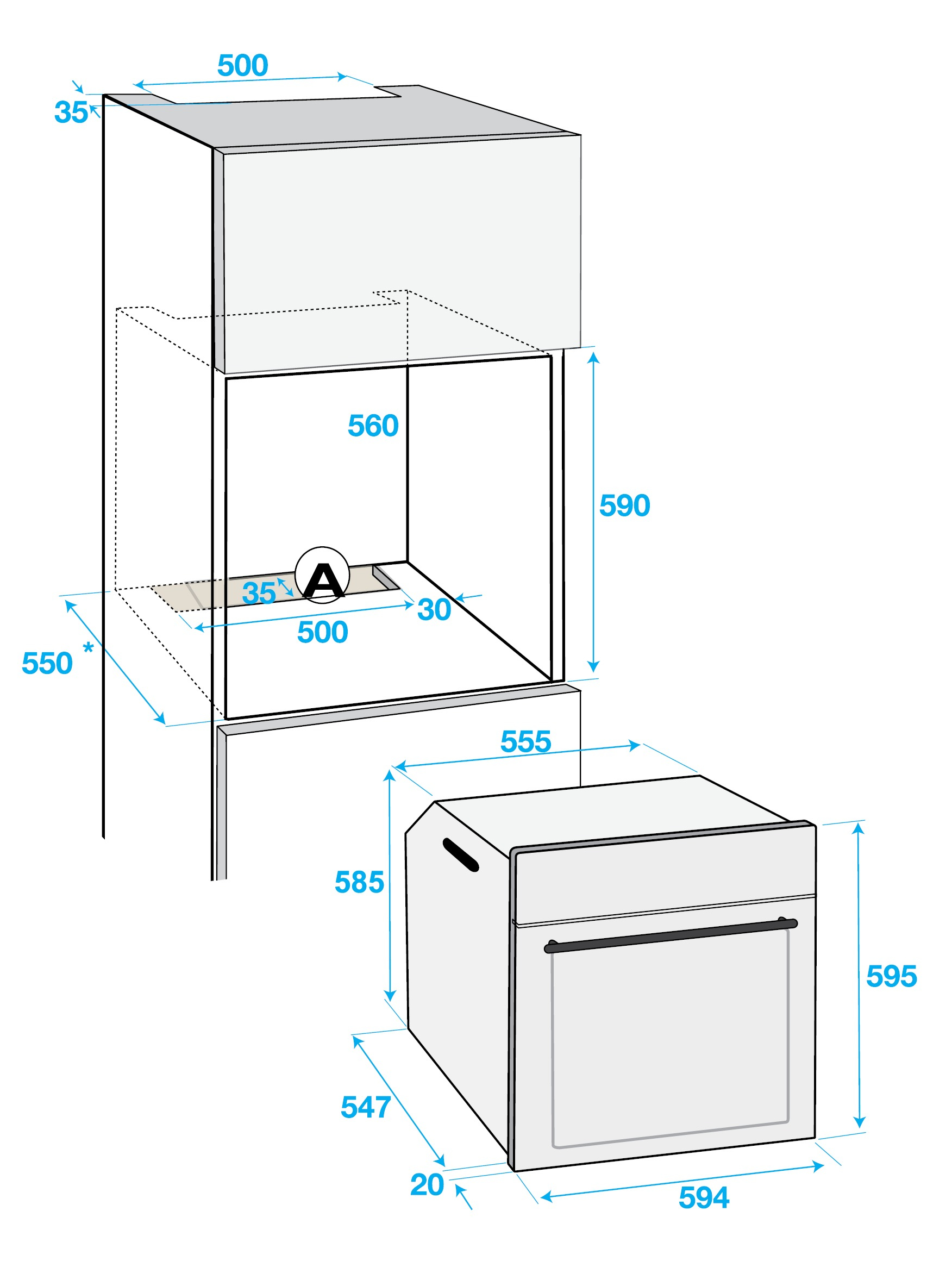 Beko BIM36300XCS oven – image 2