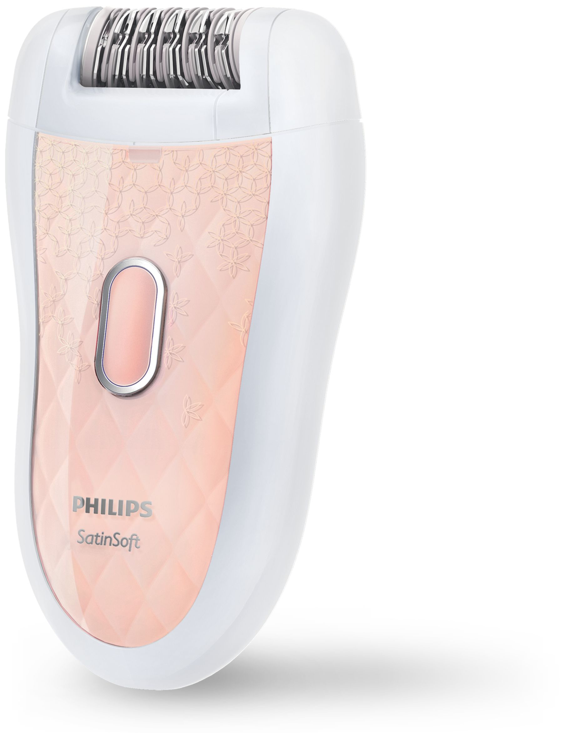 Philips SatinSoft HP6519/20 epilator 21 tweezers Coral, White