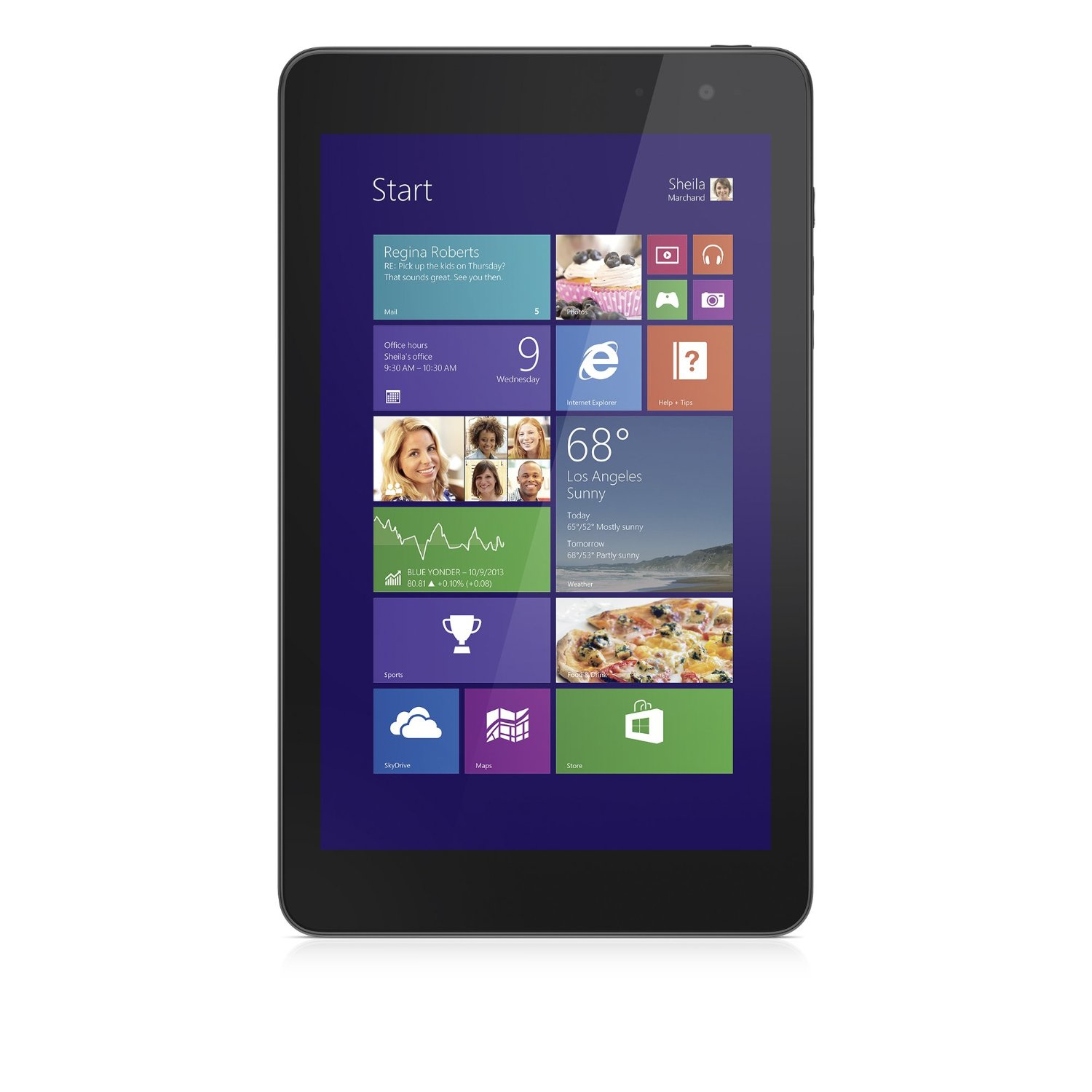 Dell Venue 5830 4G Intel Atom® LTE 64 GB 20.3 cm (8") 2 GB Wi-Fi 4 (802.11n) Windows 8.1 Pro Black – image 2
