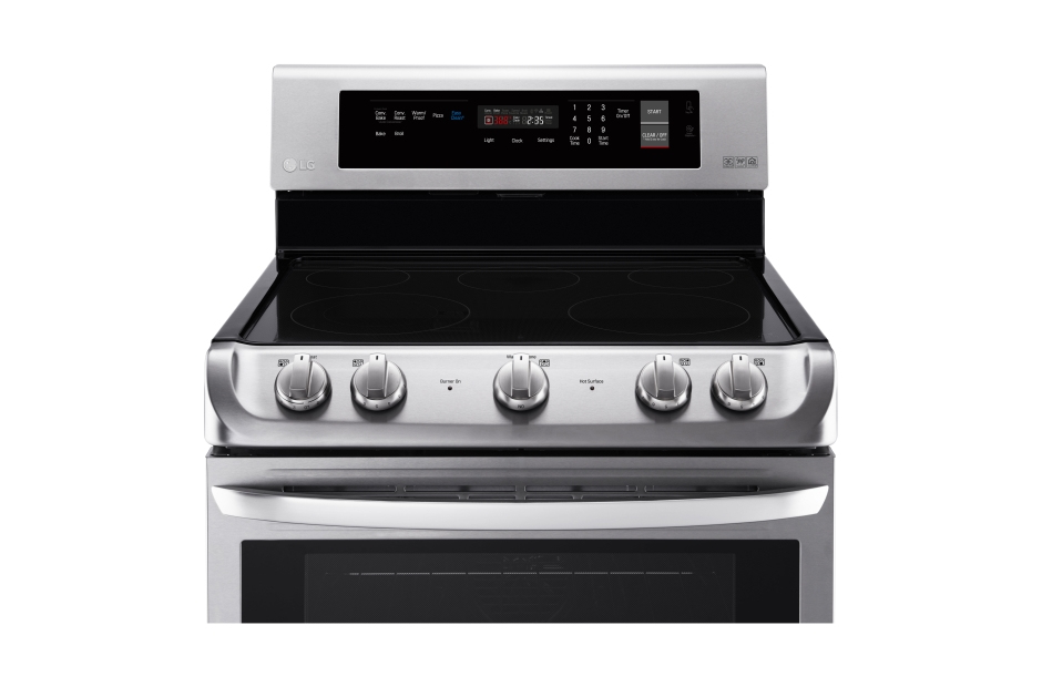 LG LRE4211ST cooker Freestanding cooker Electric Black, Stainless steel – image 3