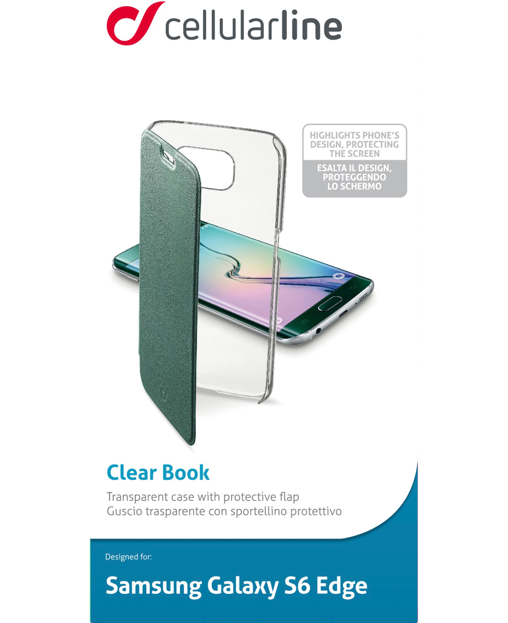 Cellularline Clear Book - Galaxy S6 – image 3
