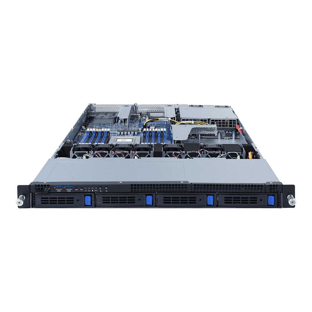 GIGABYTE R162-ZA0 LGA 4094 Rack (1U) Black – image 2
