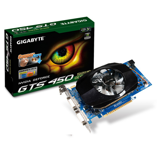 GIGABYTE GV-N450-512I graphics card NVIDIA GeForce GTS 450 – image 2
