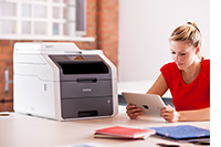 Brother DCP-9020CDW multifunction printer LED A4 – image 3