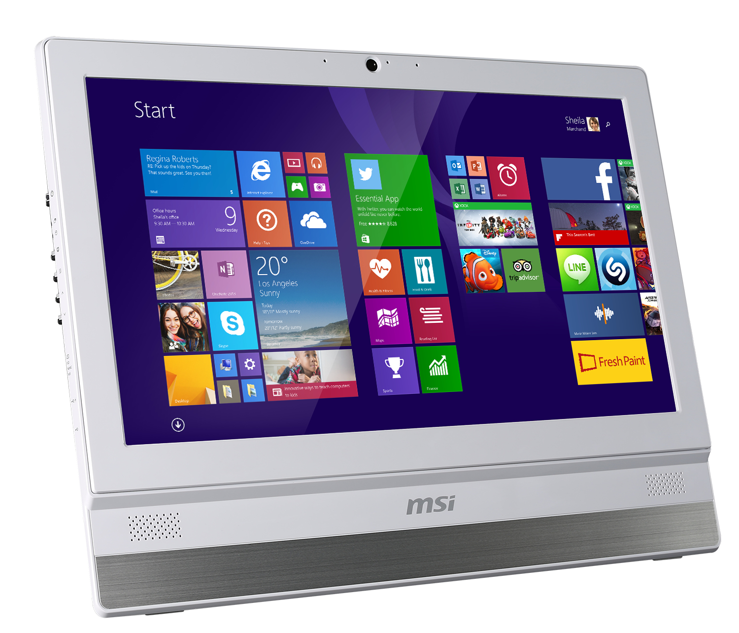 MSI Adora 20 5M-WE26112G50S81MBANXH AMD E E2-6110 – image 7