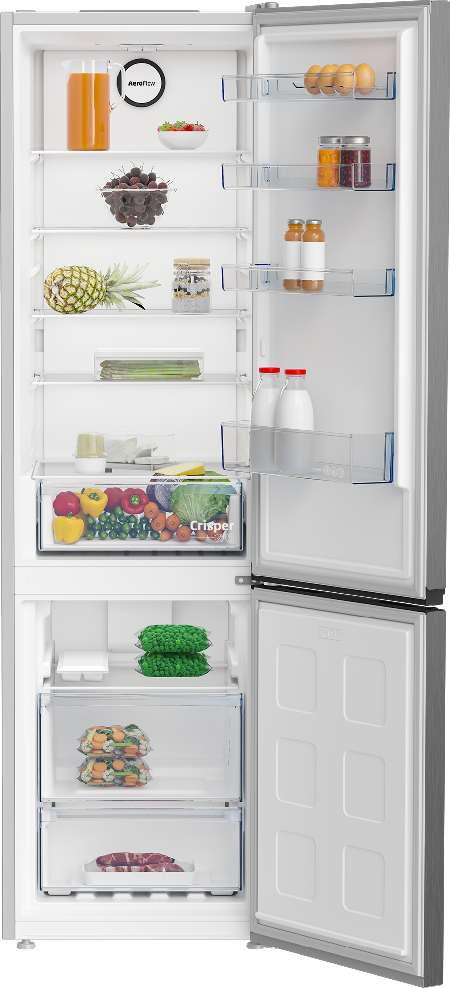 Beko B1RCNE404XB fridge-freezer Freestanding – image 3