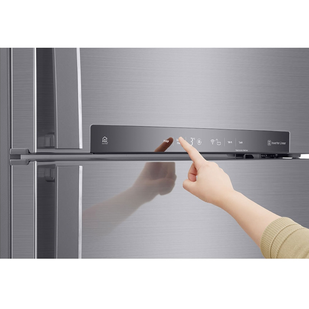 LG GN-H702HLHU fridge-freezer Freestanding – image 5