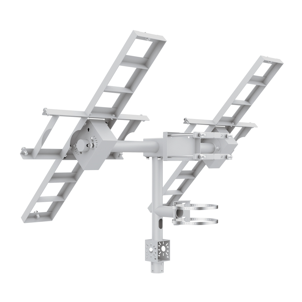 Resim 180W Galvanizli Çelik Beyaz Güneş Paneli Montaj Aparatı, 900mm Genişlik
