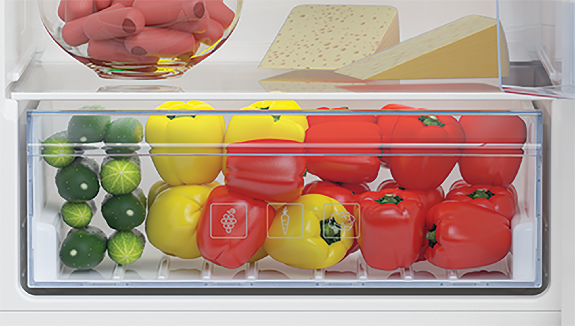 Beko BCSA285K4SN fridge-freezer Built-in – image 2