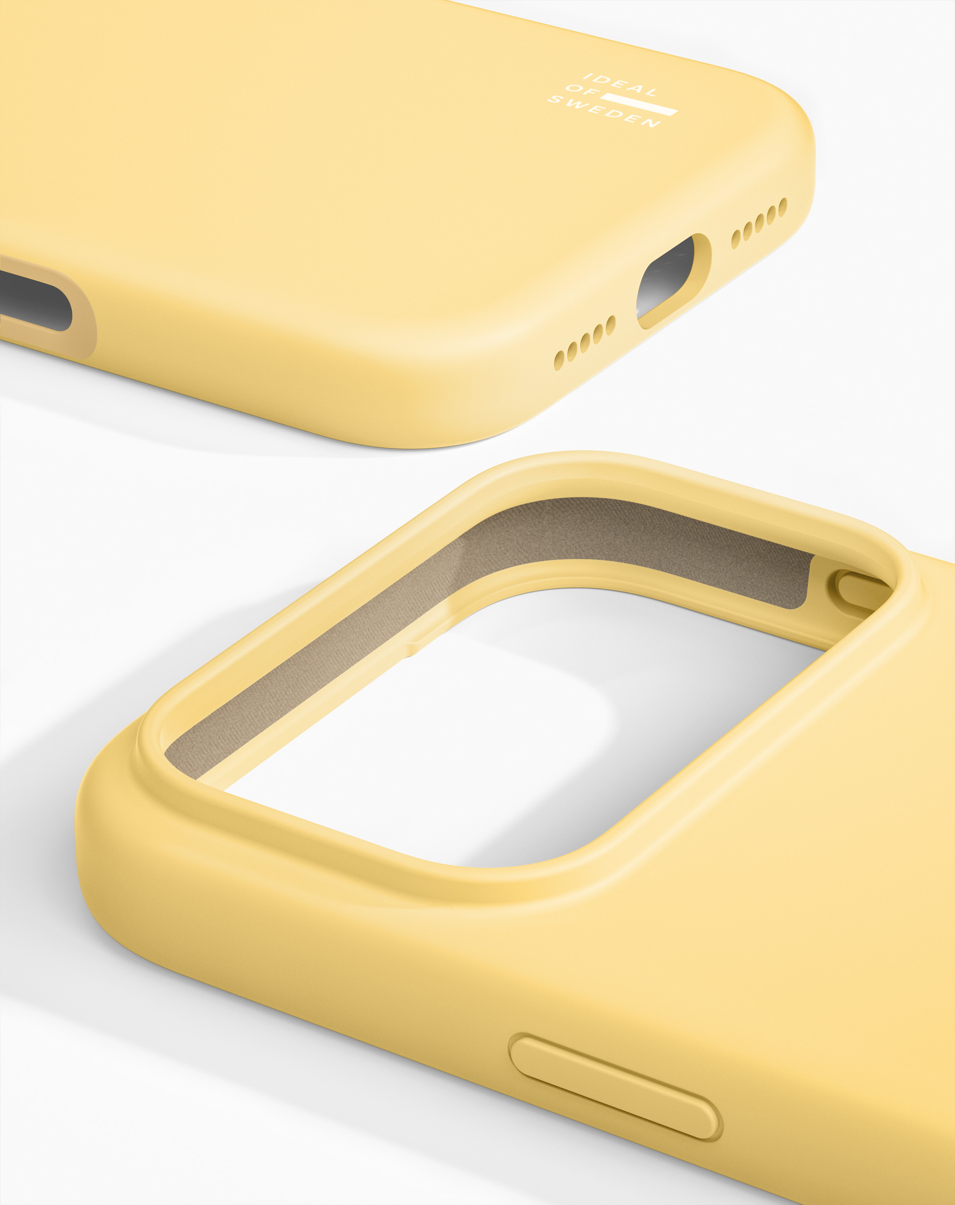 iDeal of Sweden Silicone Case MagSafe iPhone 17 Pro Soft Lemon – image 2