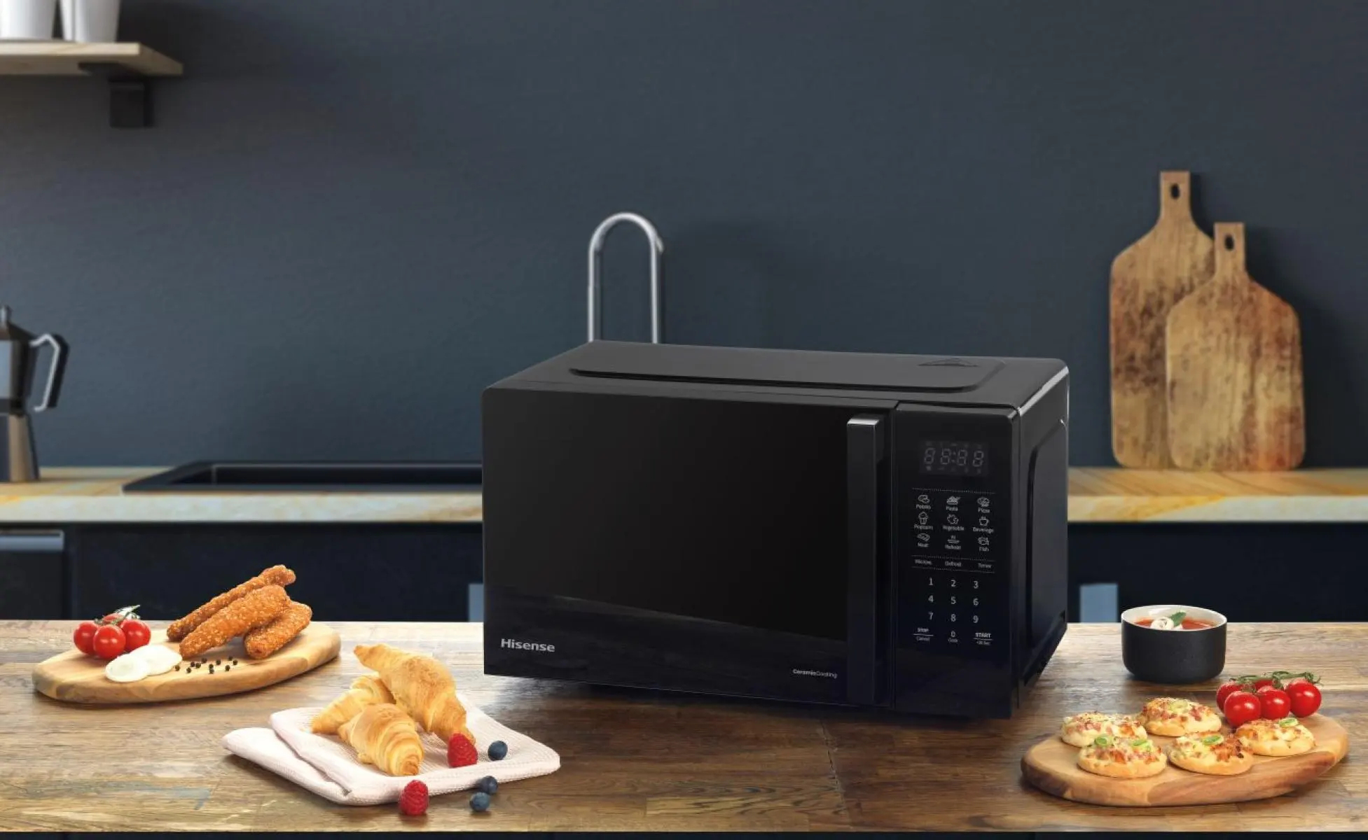 Hisense H20MOBS4H Black Solo microwave Countertop – image 9