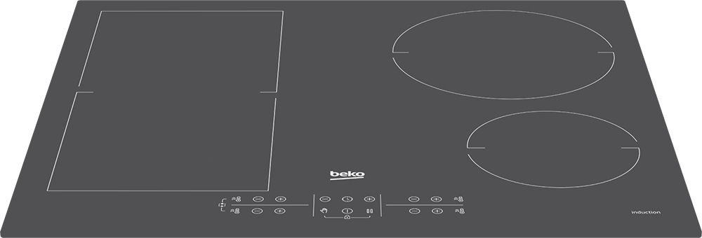 Beko HII64200FMTZG hob Grey Built-in – image 3