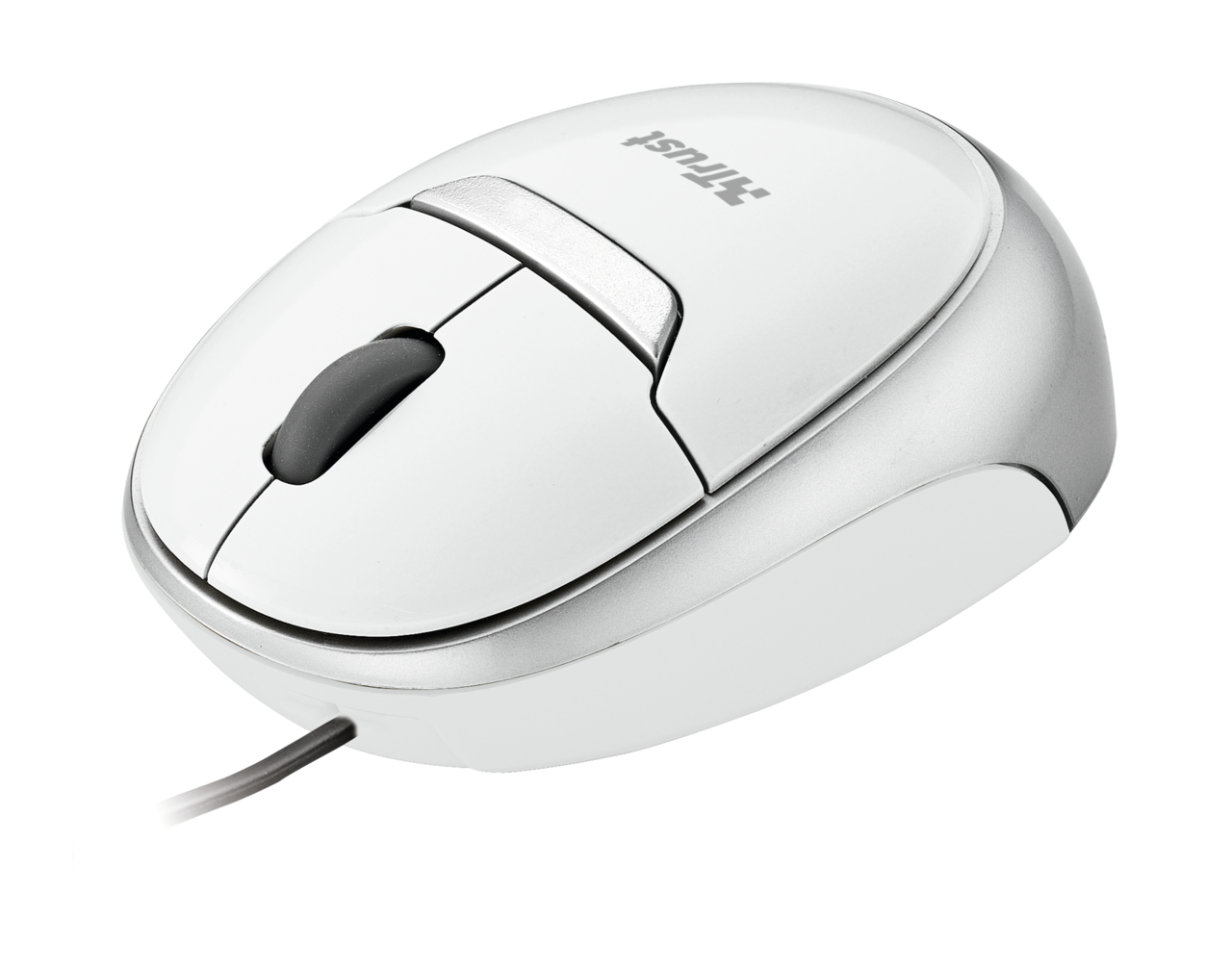 Trust Retractable Optical Mini Mouse White MI-2850Sp – image 1