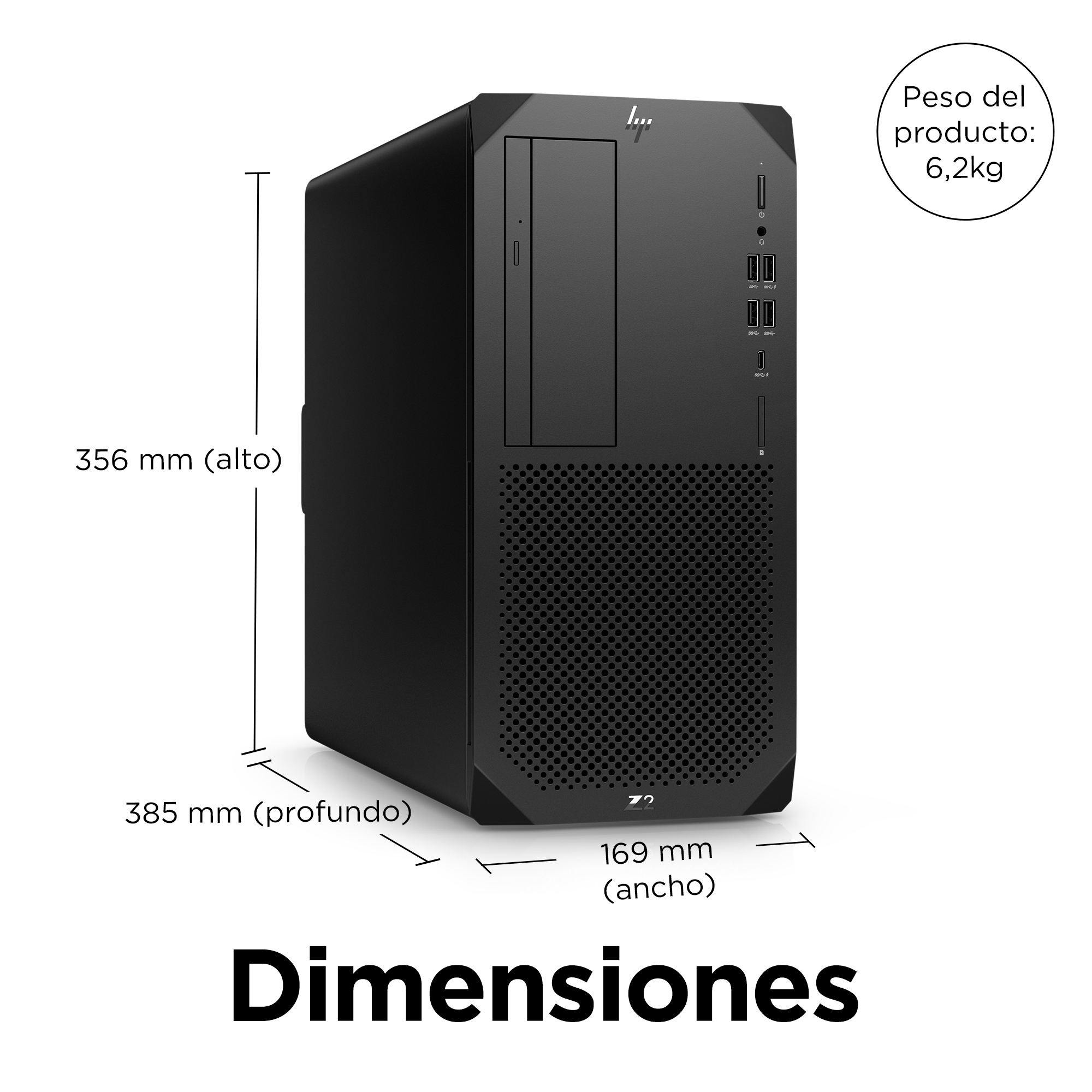 Workstation Torre HP Z2 G9 - imagen 4