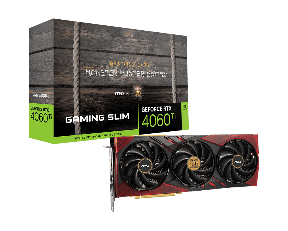 MSI RTX 4060 TI 8G + GC30 MONSTER HUNTER EDITION – image 6