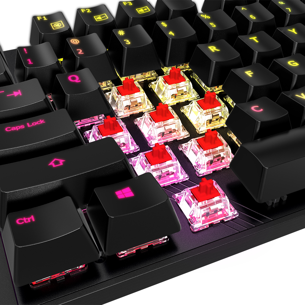 GIGABYTE K1 keyboard Gaming USB QWERTY English Black – image 8