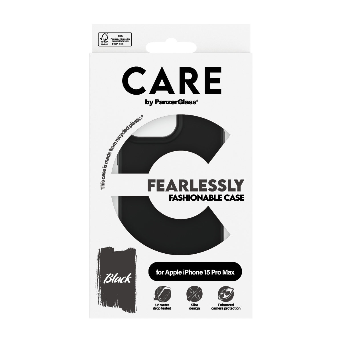 PanzerGlass CARE™ by PanzerGlass® Case Black iPhone 15 Pro Max – image 3