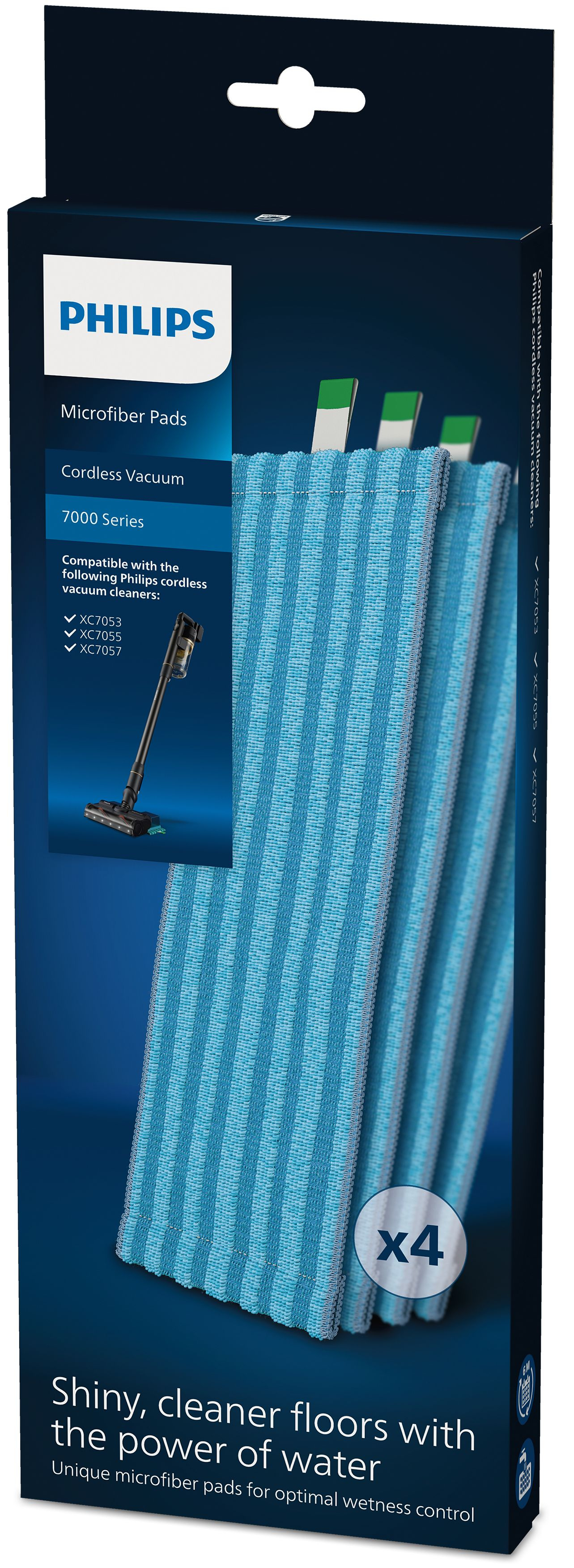 Philips Cordless Vacuum 7000 XV1670/02 Panni in microfibra