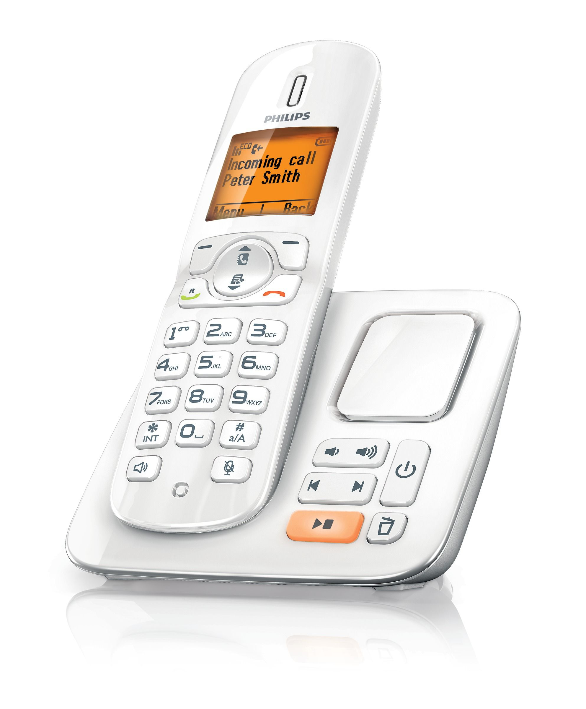 Philips BeNear Cordless phone with answering machine CD2851W/CH – image 2