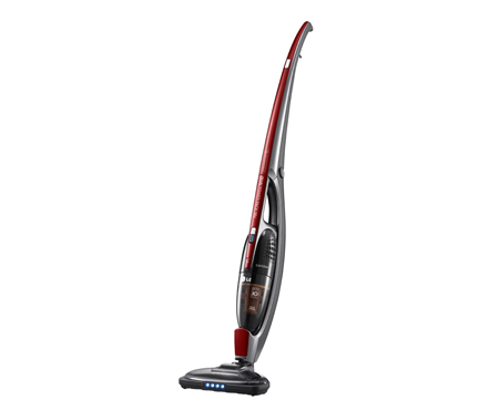 LG VS8401SCW stick vacuum/electric broom 2-in-1 stick vacuum Bagless Black, Red – image 2