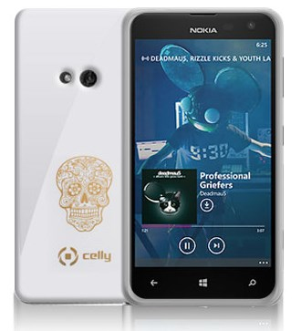 Celly GELSKIN356S2 mobile phone case Cover Transparent