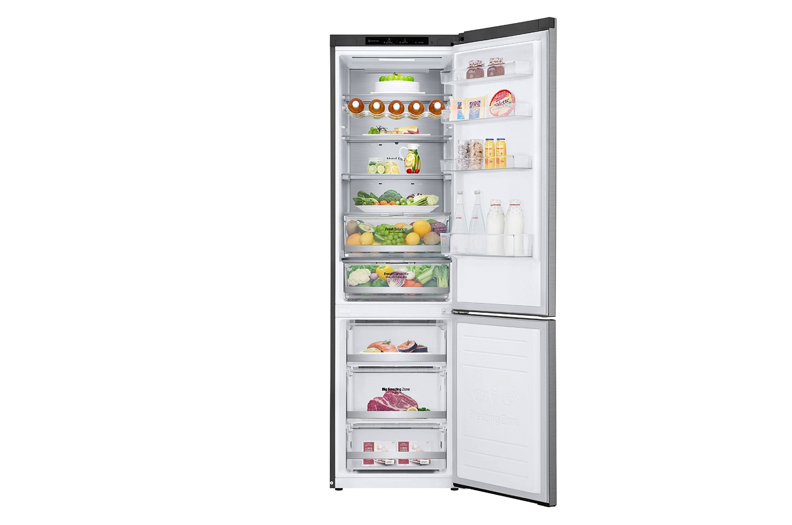 LG GBB72PZVCN fridge-freezer Freestanding – image 2