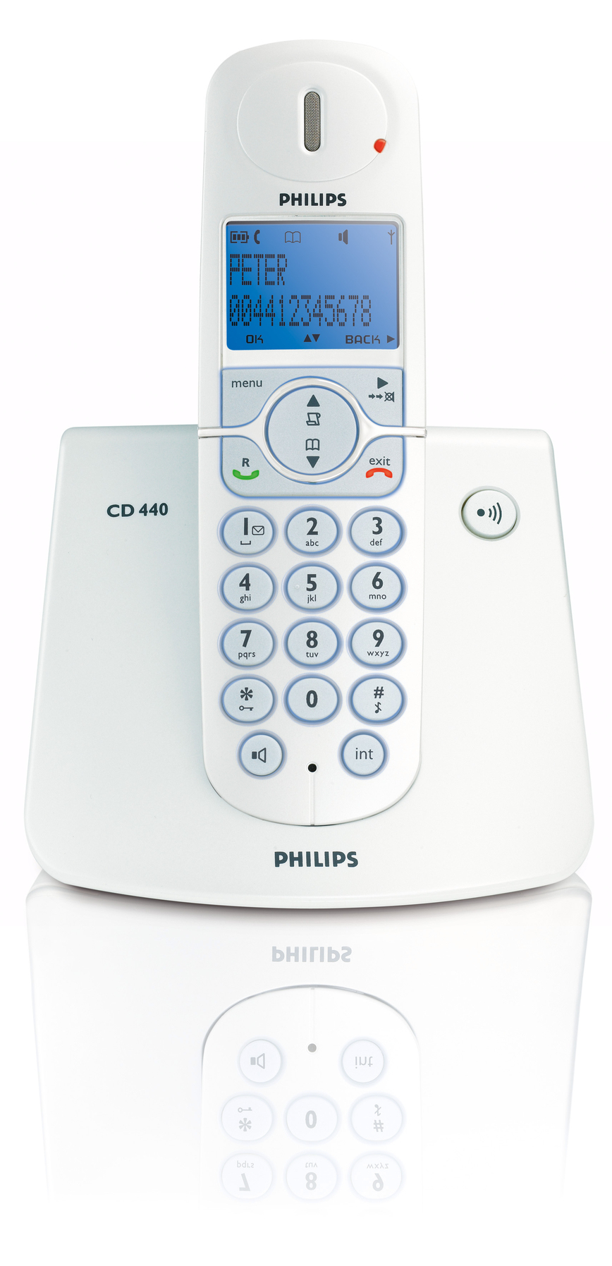 Philips CD4401S Cordless telephone