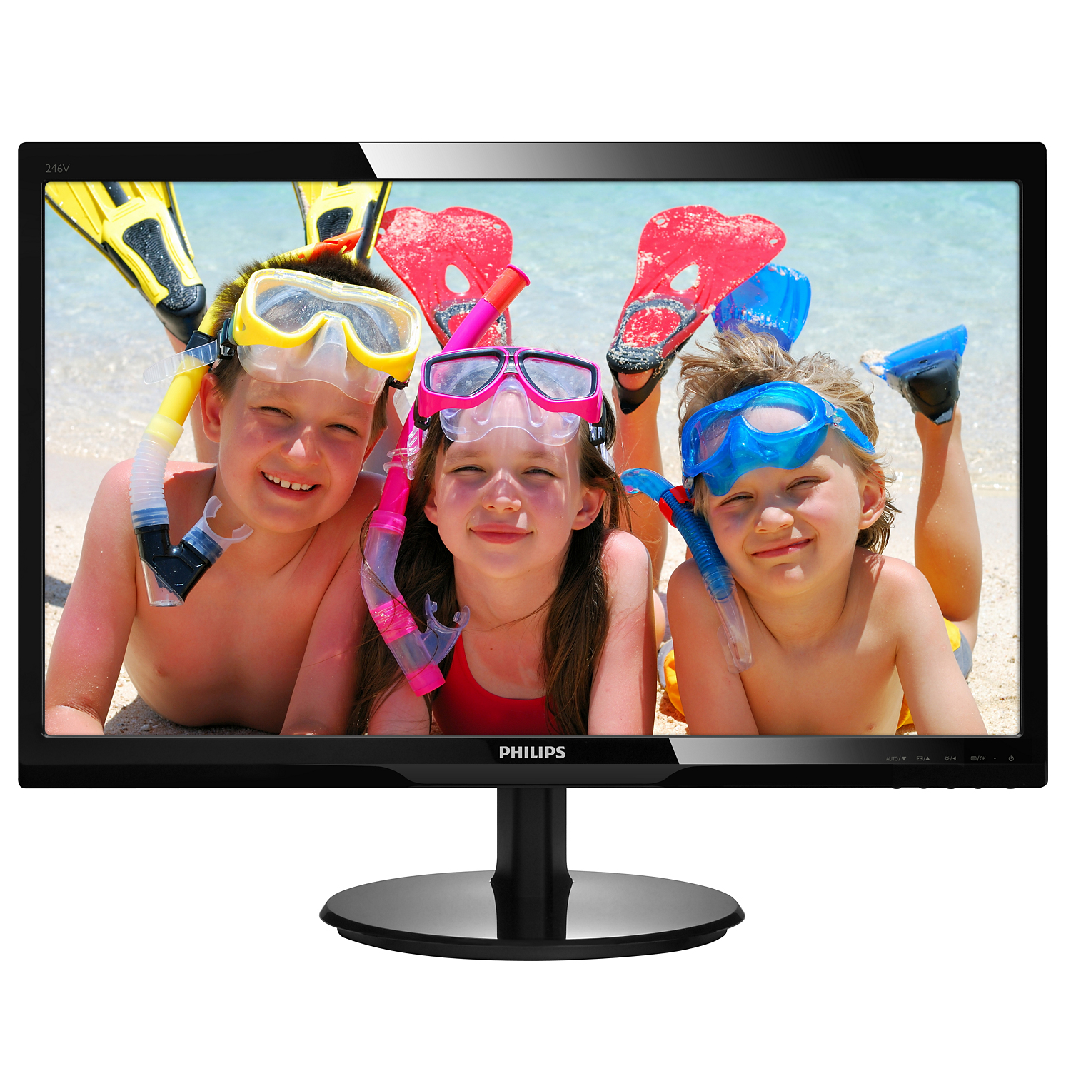 Philips V Line LCD monitor 246V5LDSB/00 – image 2
