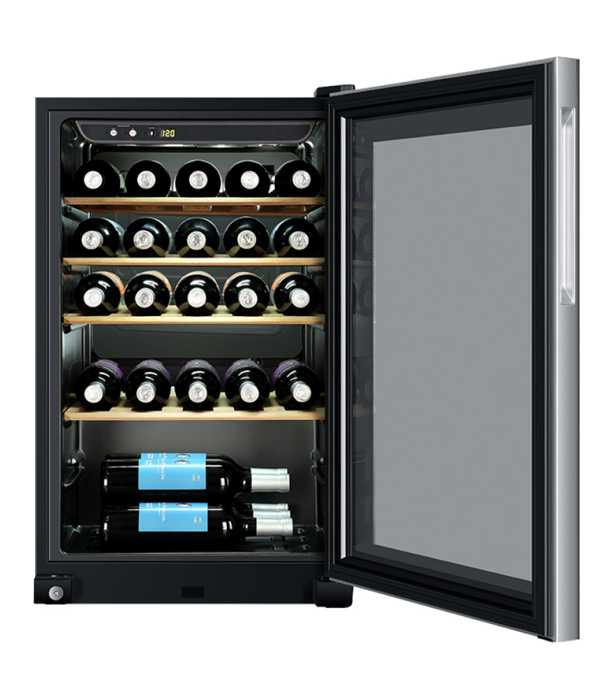Haier FWC FWC30GA Compressor wine cooler Freestanding Black 30 bottle(s) – image 2
