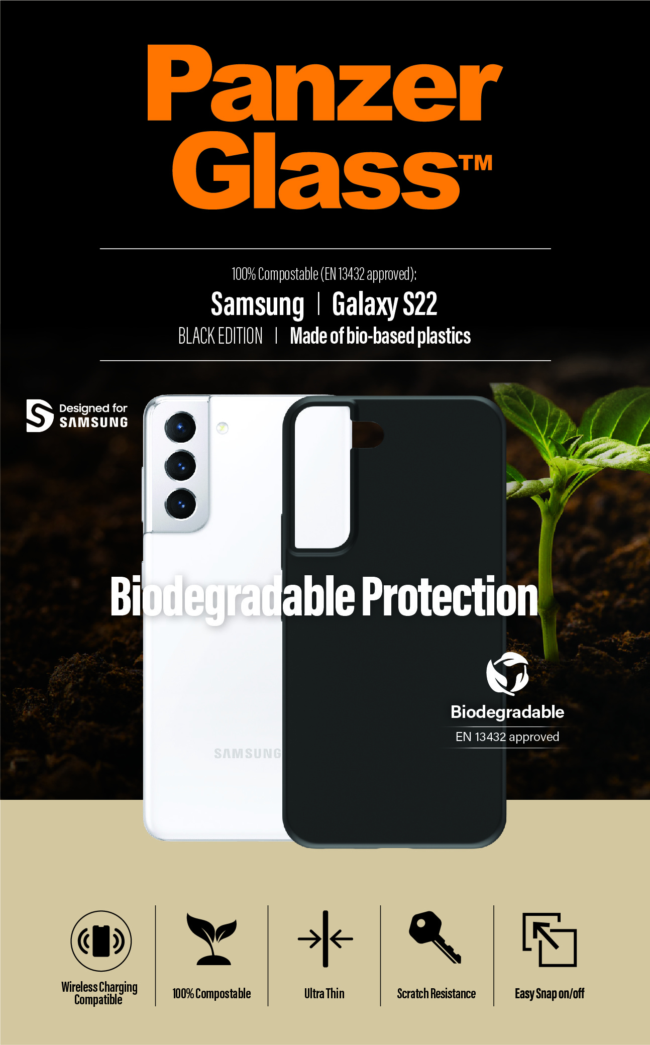 PanzerGlass® Biodegradable Case Samsung Galaxy S22 – image 9