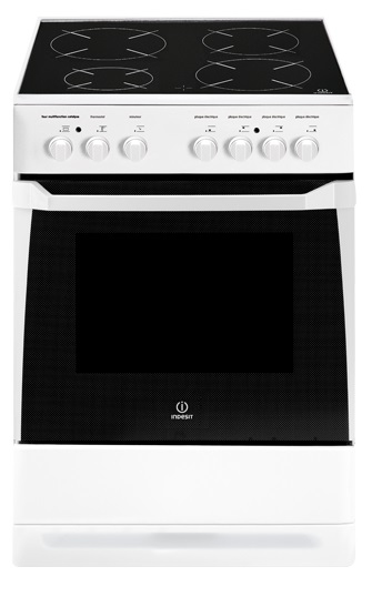 Indesit KN6C61A(W)/FR Freestanding cooker Electric White