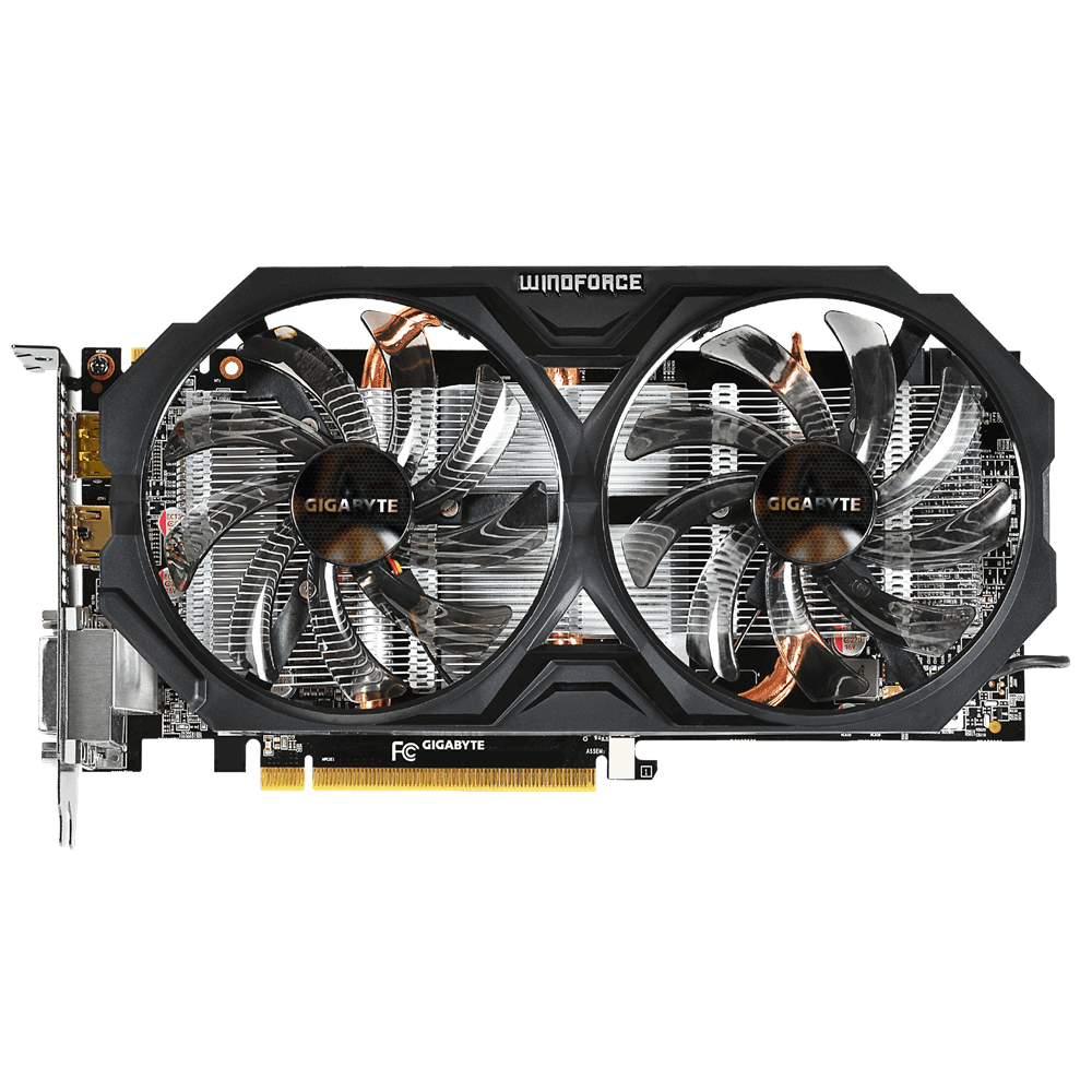 GIGABYTE GV-R737WF2OC-4GD graphics card AMD Radeon R7 370 – image 3