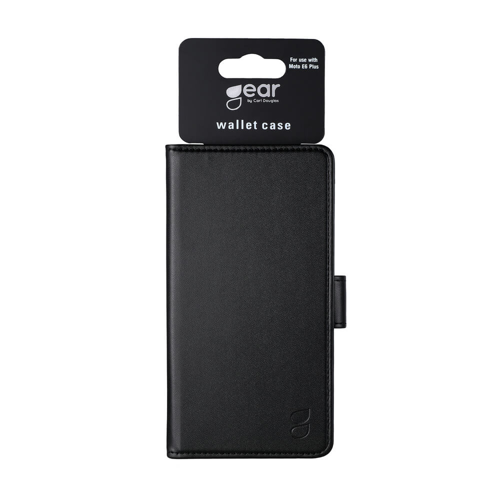 Gear Wallet Case Black - Motorola E6 Plus – image 2