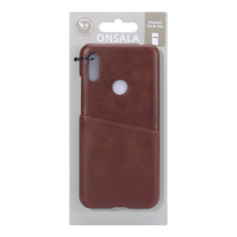 Onsala Mobilecover Brown Huawei Y6 Creditcard Pocket – image 2