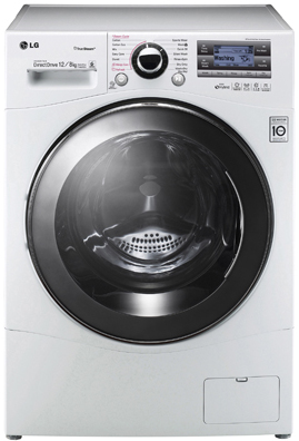 LG F1695RDH washer dryer Freestanding Front-load White